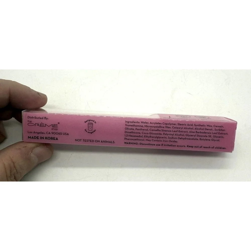The Creme Shop Lovely Lift Fiber Lengthening Mascara Black Cruelty Free 0.35oz